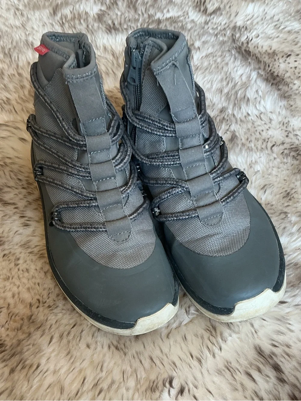 Skye The Stnley Raincity Grey Unisex Boots M6/W7.5 - Picture 2 of 7